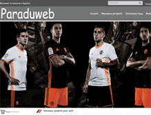 Tablet Screenshot of paraduweb.fr